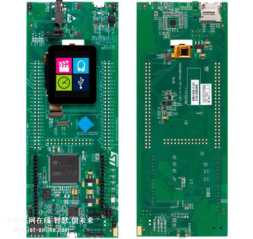 ST STM32F412ZG32位ARM MCU Discovery套件开发方案