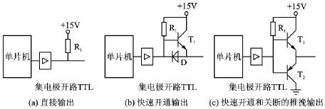 图7 TTL或CMOS器件输出电路