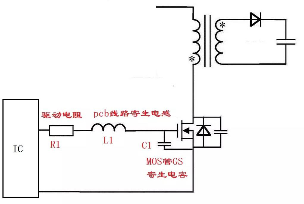 mos管的GS波形振荡怎么消除？