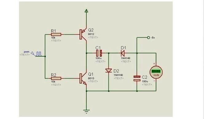 单片机中常用的负电压是怎样产生的？