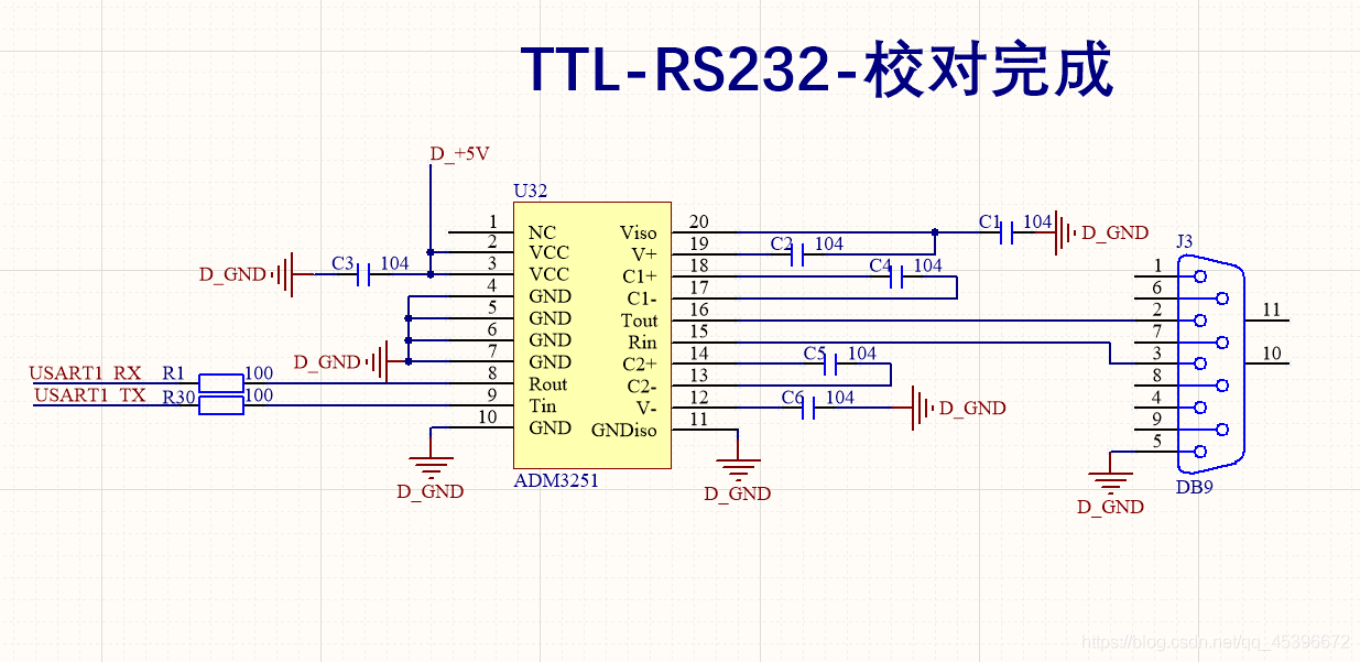 “基于STM32的高精度温度测控系统原理图分析"