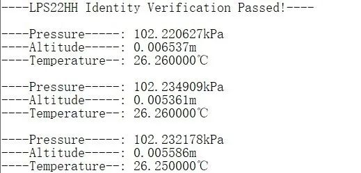 “STM32U585AI探索套件压力传感器LPS22HH驱动与海拔换算"