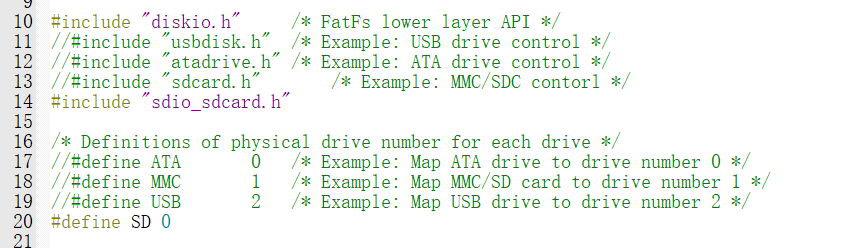 “”SD卡的FatFs文件管理系统"