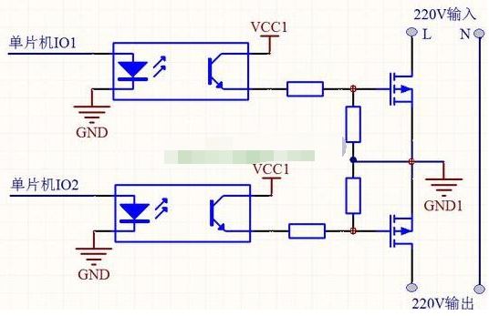 “如何用单片机控制220V交流电的通断？"