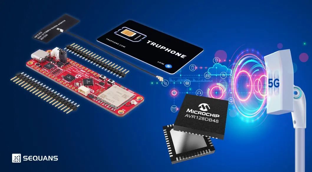 “Microchip推出全新8位单片机开发板，可连接5G